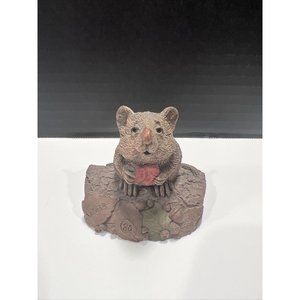 Tim Wolfe Cairn Studio Vintage 1991 Esther 9015 Mouse Figurine 80 Signed Retired